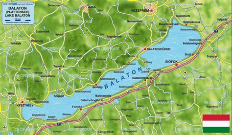 mapa balaton.